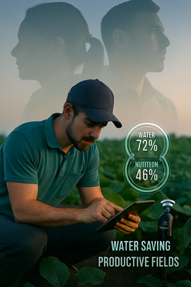 SENSORES DE HUMEDAD Y NUTRICION SON LA SEMILLA DEL EXITO DEL NEGOCIO