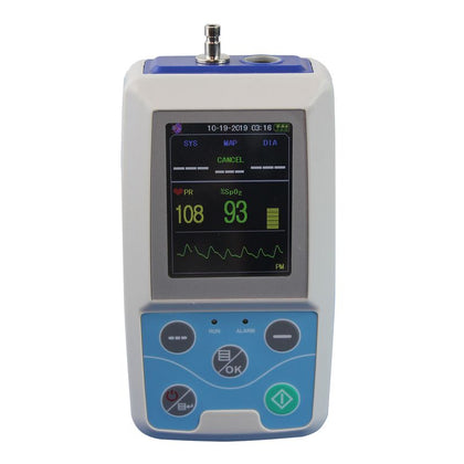 Monitor de paciente para uso humano. Uso ambulatorio, compacto y portable.