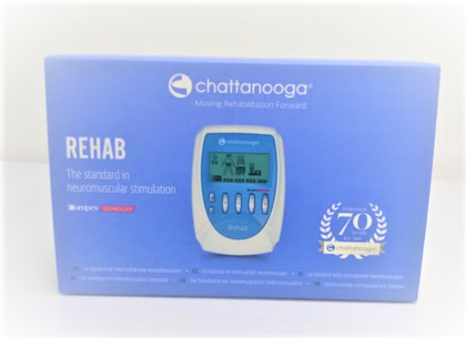 Electro estimulador Portátil REHAB. Electroterapia 4 canales