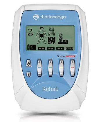 Electro estimulador Portátil REHAB. Electroterapia 4 canales