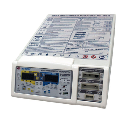 Set Unidad de Electrocirugia Serie Plus 150W. Mod. VMLSET1800+