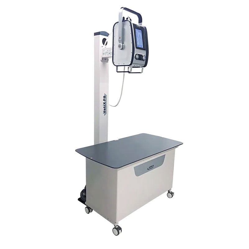 Sistema de Radiología Digital Veterinaria (Rayos x, Flat Panel, Mesa, Estación de Trabajo y Kit de Protección)